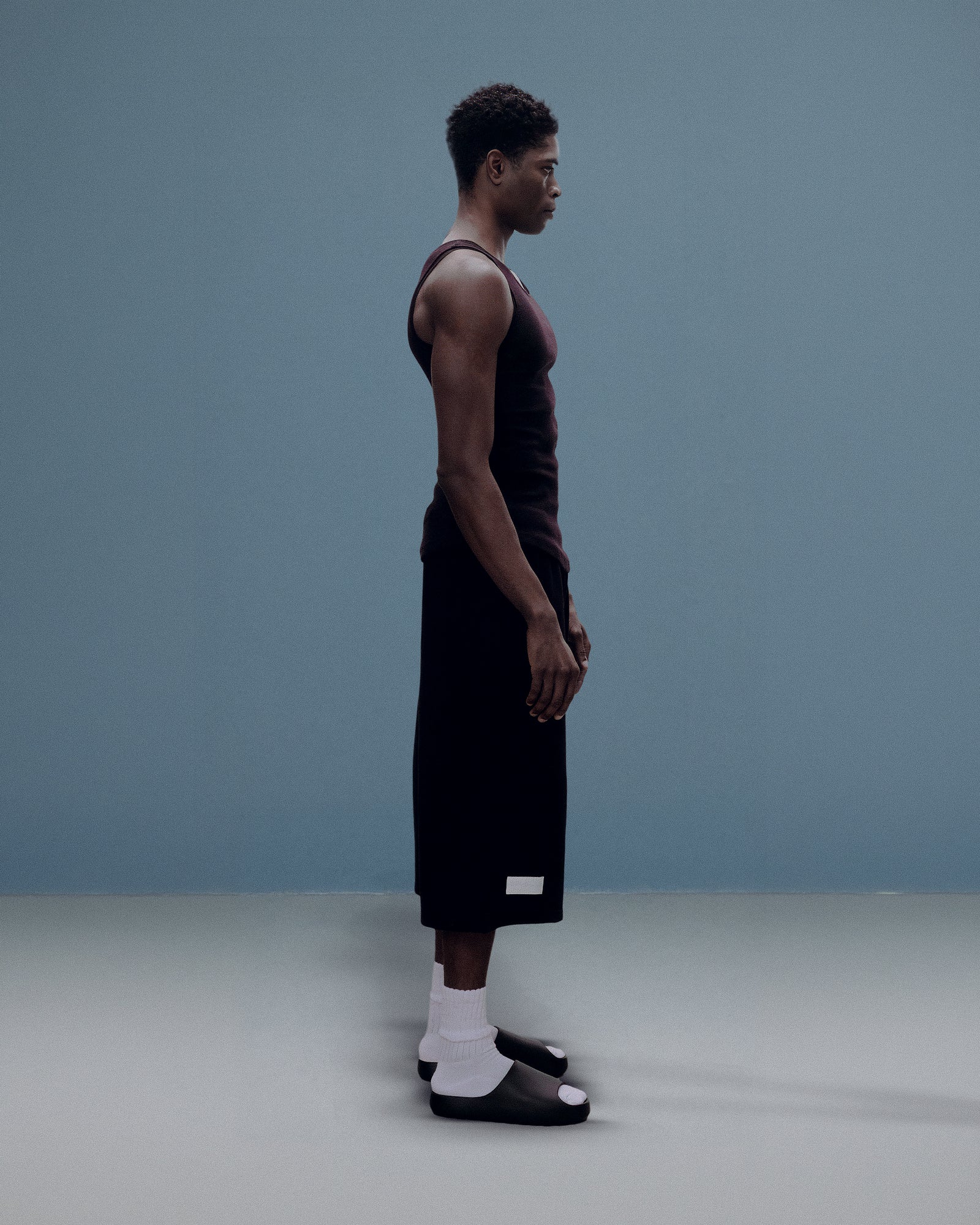 Cotton Rib Tank — Noir