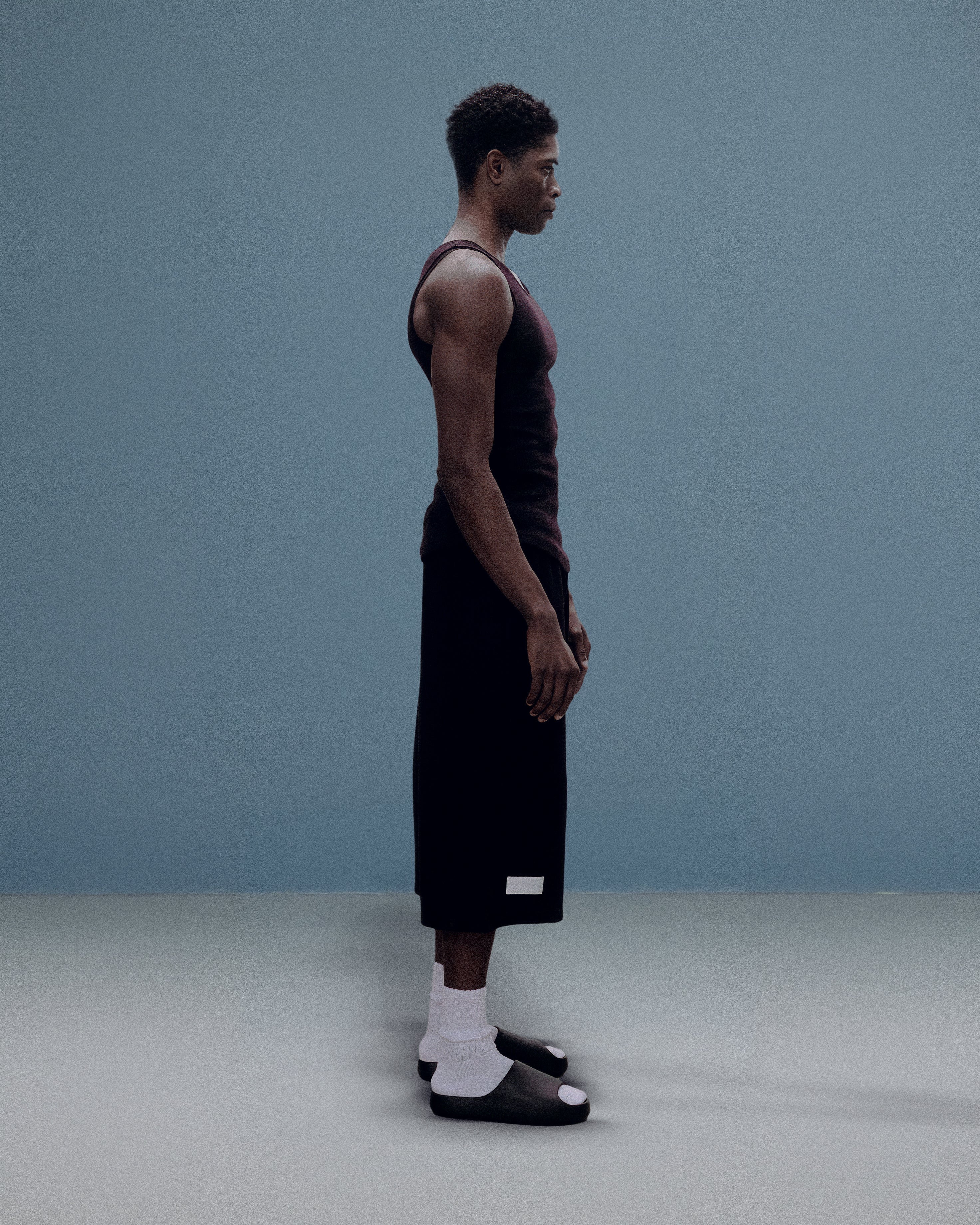 Cotton Rib Tank — Noir