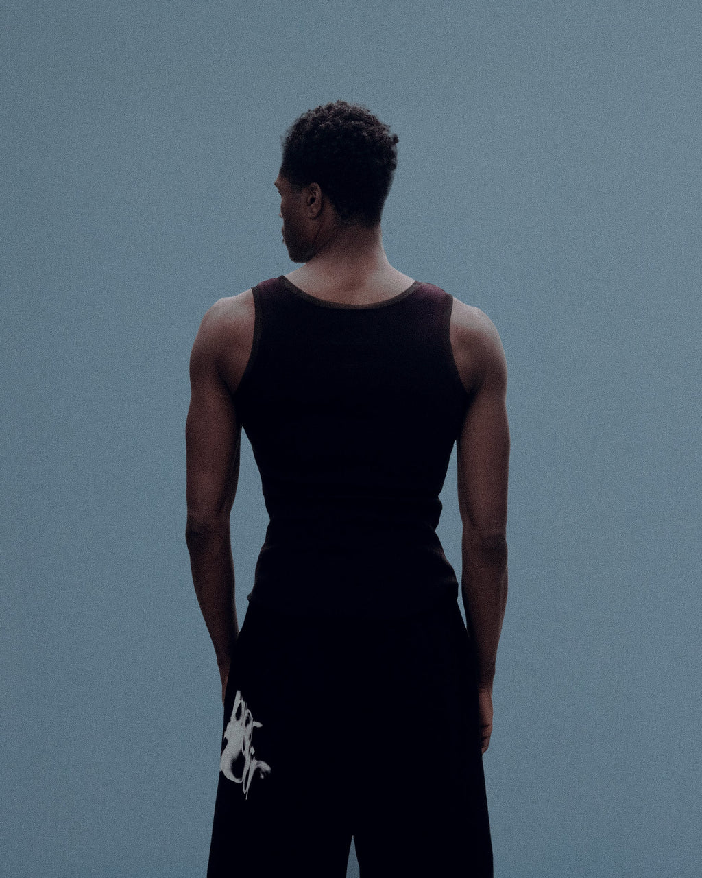 Cotton Rib Tank — Noir