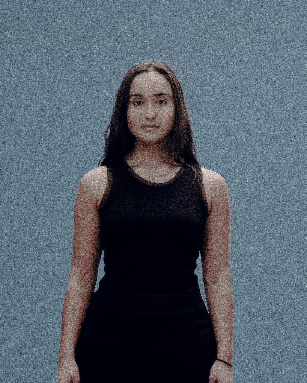 Cotton Rib Tank — Noir