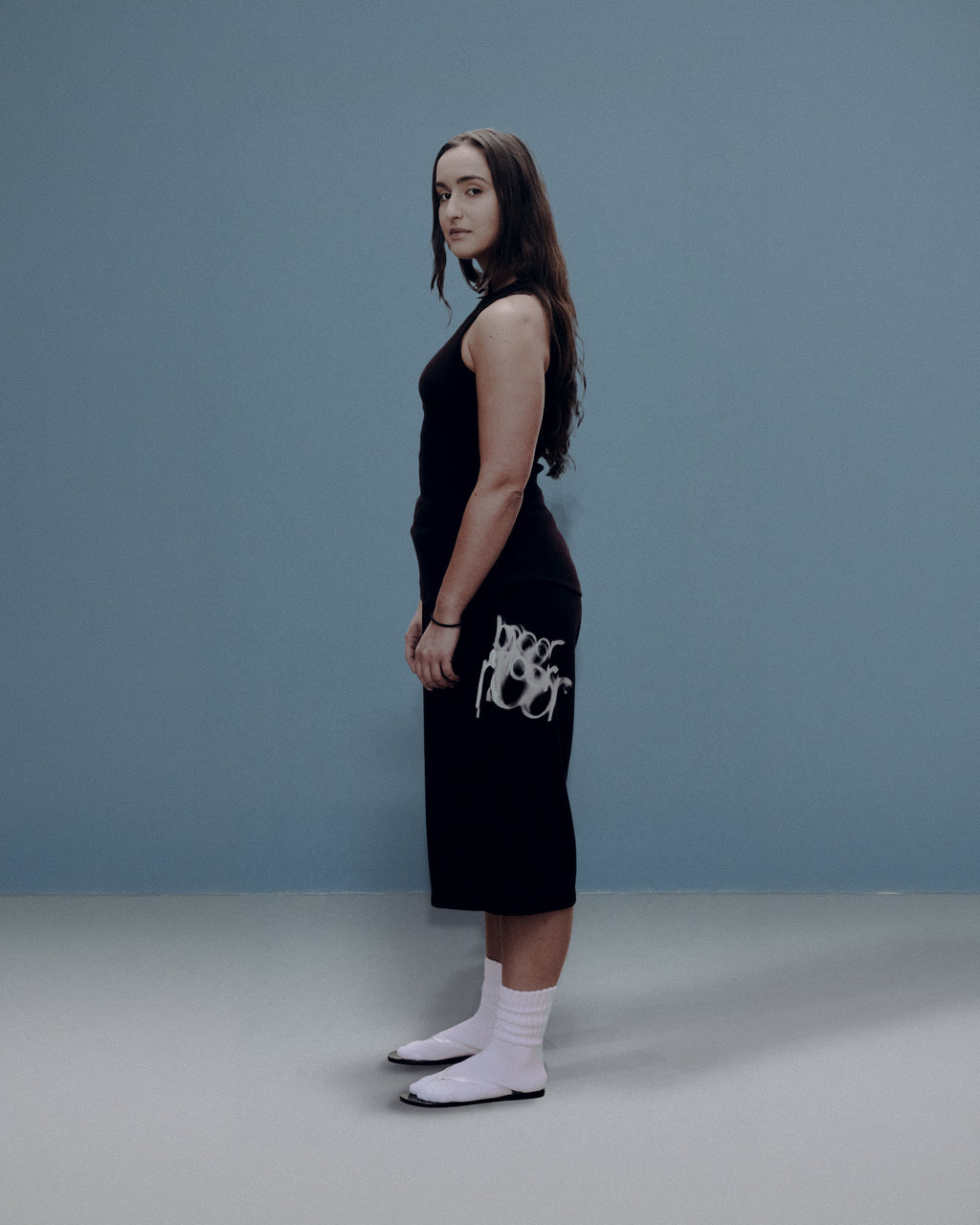Cotton Rib Tank — Noir