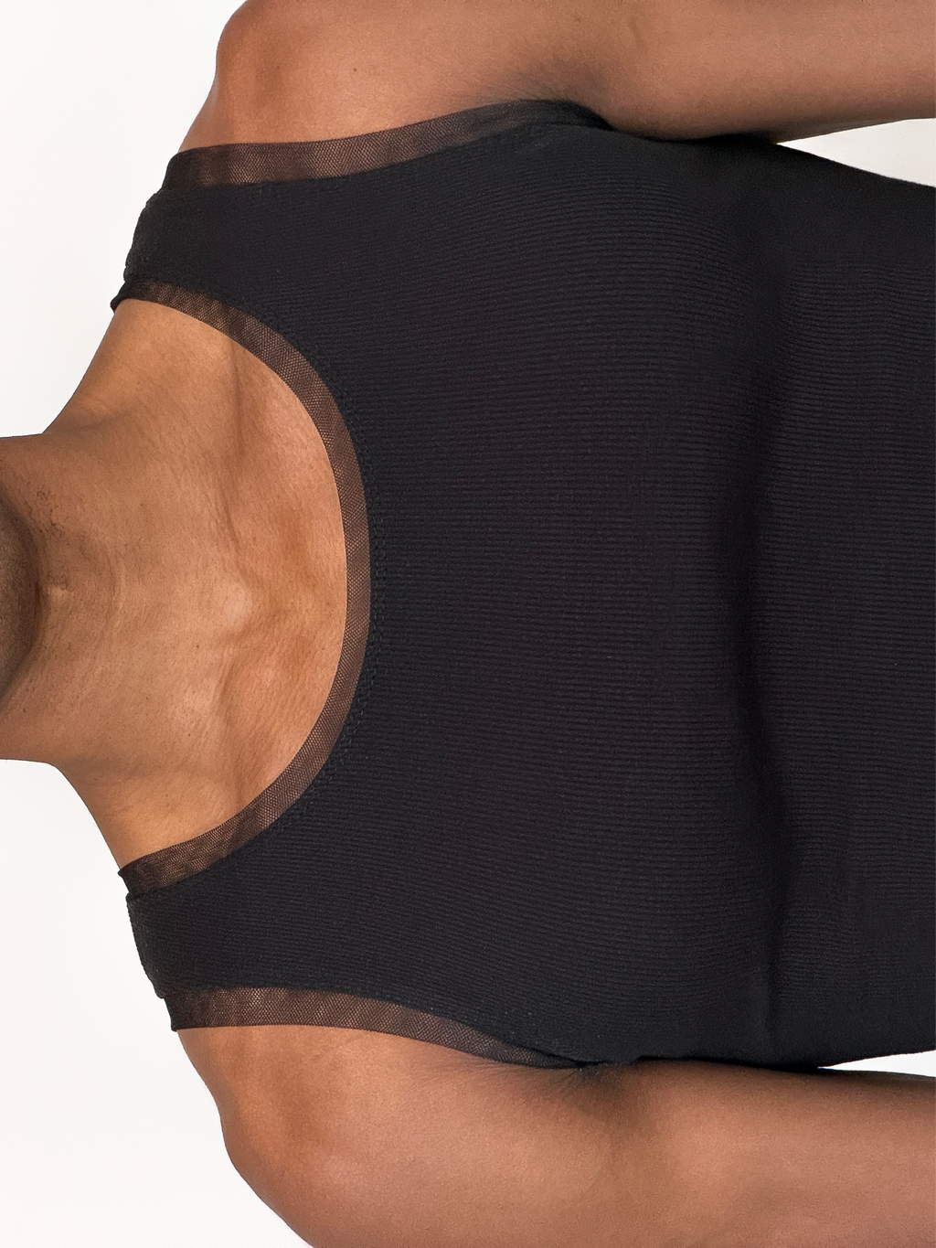 Cotton Rib Tank — Noir