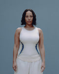 Cotton Rib Tank — Blanc