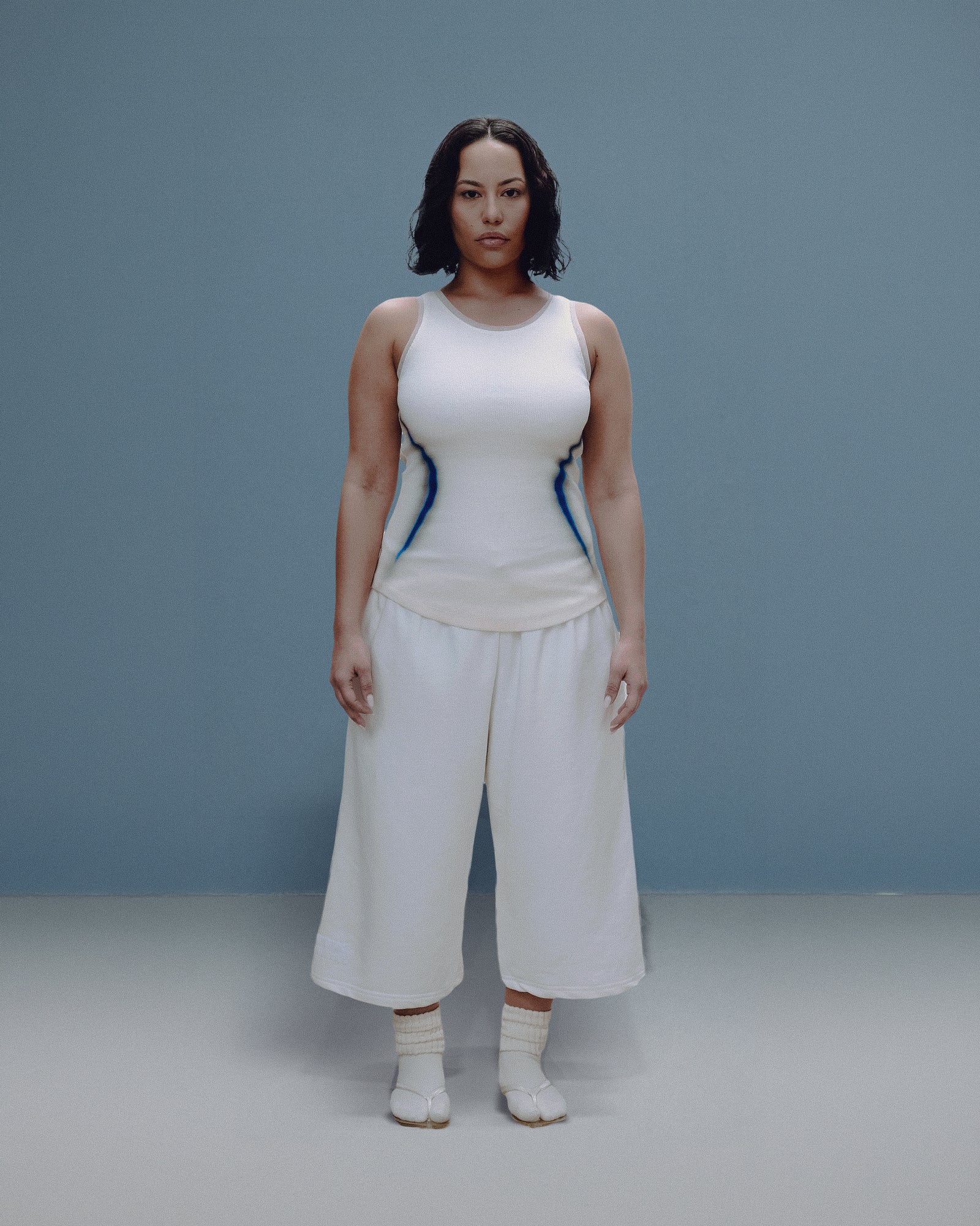 Cotton Rib Tank — Blanc