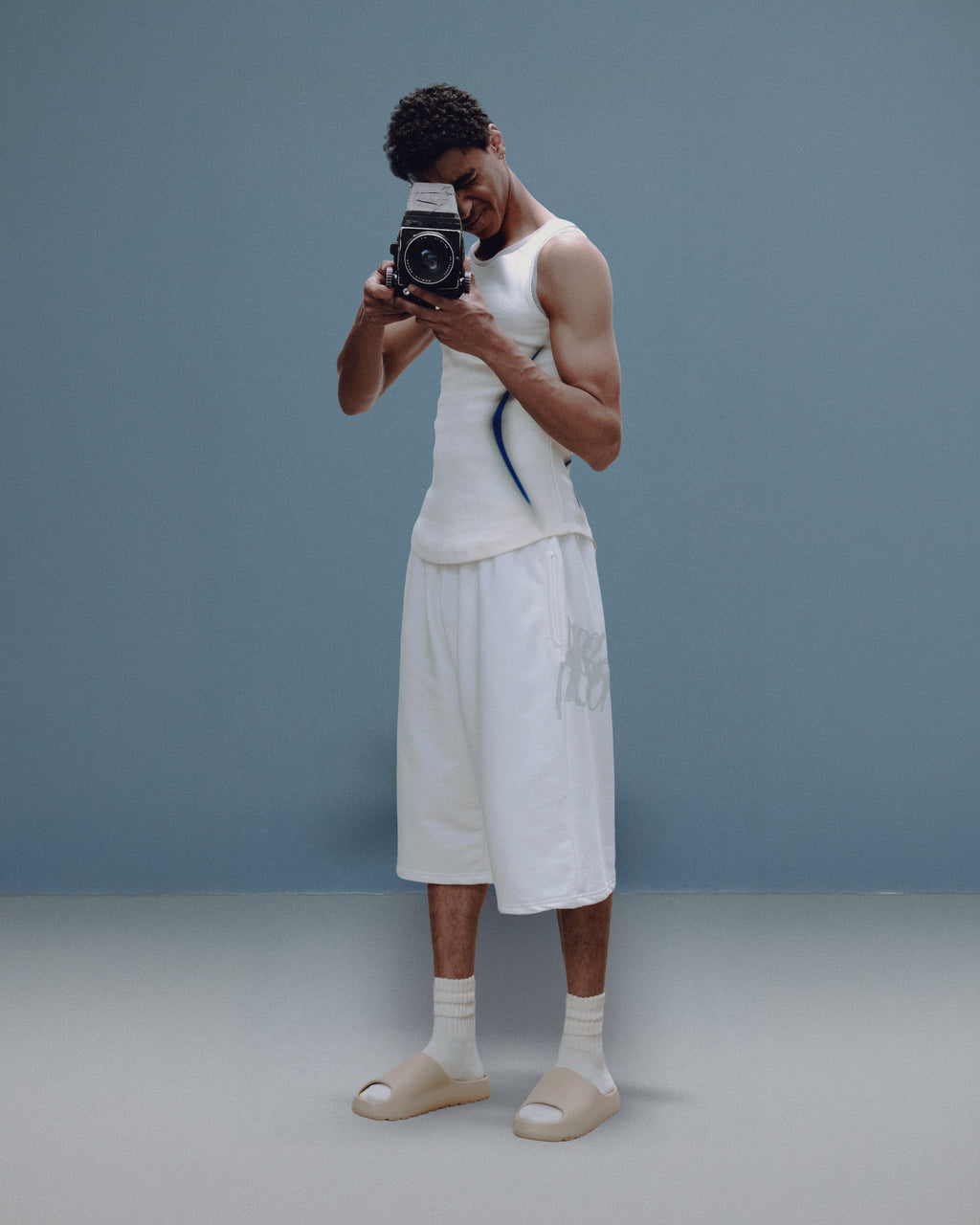 Cotton Rib Tank — Blanc